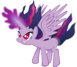 Size: 2687x2327 | Tagged: safe, artist:voaxmasterspydre, twilight sparkle, alicorn, pony, g4, high res, hilarious in hindsight, race swap, simple background, transparent background, twilight sparkle (alicorn), vector