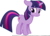 Size: 3338x2405 | Tagged: safe, artist:voaxmasterspydre, twilight sparkle, pony, unicorn, boast busters, g4, my little pony: friendship is magic, blushing, female, high res, mare, simple background, solo, transparent background, unicorn twilight, vector