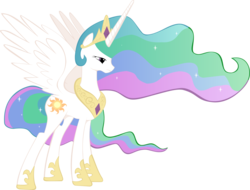 Size: 3083x2337 | Tagged: safe, artist:voaxmasterspydre, princess celestia, alicorn, pony, g4, female, high res, mare, simple background, solo, transparent background, vector