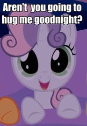 Size: 342x491 | Tagged: safe, sweetie belle, g4, bronybait, cute, diasweetes, hug, hug request, image macro