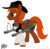 Size: 1486x1462 | Tagged: safe, artist:sheason, oc, oc only, oc:calamity, pegasus, pony, fallout equestria, battle saddle, fanfic, fanfic art, gun, hat, male, rifle, saddle bag, simple background, solo, stallion, transparent background, weapon, wings