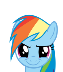 Size: 7000x8000 | Tagged: safe, artist:jlryan, part of a set, rainbow dash, pegasus, pony, g4, absurd resolution, rapeface, simple background, solo, transparent background, vector