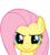 Size: 7200x8000 | Tagged: safe, artist:jlryan, part of a set, fluttershy, g4, absurd resolution, rapeface, simple background, transparent background, vector