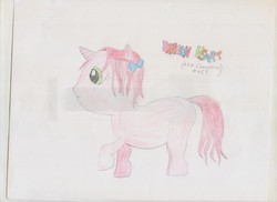 Size: 3510x2550 | Tagged: safe, oc, oc only, oc:dragon heart, disguise, disguised changeling, fanfic art, filly, high res