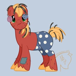 Size: 894x894 | Tagged: safe, artist:sterlingsilver, big macintosh, smarty pants, earth pony, pony, g4, costume, male, stallion