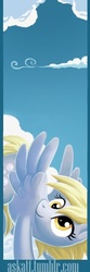 Size: 200x600 | Tagged: safe, artist:sugarsongart, derpy hooves, pegasus, pony, g4, bookmark, female, mare