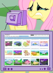 Size: 563x771 | Tagged: safe, fluttershy, pony, g4, exploitable meme, meme, tank (vehicle), tv meme