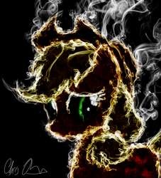 Size: 5000x5500 | Tagged: safe, artist:sukebei, applejack, g4, absurd resolution, smoke