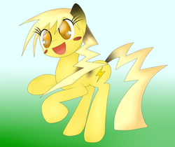 Size: 1509x1265 | Tagged: safe, artist:idsmehlite, pikachu, pokémon, ponified