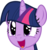 Size: 5000x5347 | Tagged: safe, artist:uxyd, twilight sparkle, pony, unicorn, g4, my little pony: friendship is magic, sweet and elite, :d, absurd resolution, bust, cute, faic, female, happy, horn, joy, mare, open mouth, open smile, portrait, simple background, smiling, solo, transparent background, twiabetes, unicorn twilight, vector