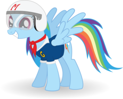 Size: 5059x4092 | Tagged: safe, artist:justablankflank, rainbow dash, g4, absurd resolution, speed racer