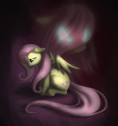 Size: 900x967 | Tagged: safe, artist:willow141, fluttershy, pony, g4, crying, female, solo