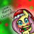 Size: 3000x3000 | Tagged: dead source, safe, artist:sweetscribblez, fluttershy, g4, candy cane, christmas, cute, high res, shyabetes