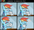 Size: 1717x1498 | Tagged: safe, artist:zsparkonequus, mitsy, rainbow dash, cat, pegasus, pony, g4, blushing, comic, crying, crying cat, cute, dashabetes, dialogue, female, hug, kitten, mare, pet