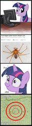 Size: 806x3144 | Tagged: safe, twilight sparkle, spider, g4, computer, oregon