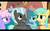 Size: 960x600 | Tagged: safe, edit, edited screencap, screencap, buddy, lightning bolt, rainbowshine, spring melody, sprinkle medley, sunshower raindrops, thorn (g4), thunderlane, white lightning, pegasus, pony, g4, hurricane fluttershy, my little pony: friendship is magic, female, hub logo, male, mare, meme, stallion, youtube caption