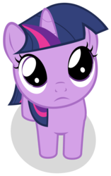 Size: 1987x3162 | Tagged: safe, artist:t-dijk, twilight sparkle, pony, unicorn, a canterlot wedding, g4, female, filly, simple background, solo, transparent background, vector