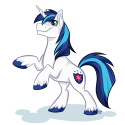 Size: 1000x1000 | Tagged: safe, artist:sketchride, shining armor, pony, unicorn, g4, male, rearing, simple background, solo, stallion, transparent background