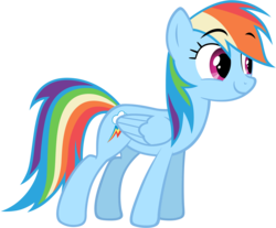 Size: 4000x3318 | Tagged: safe, artist:m99moron, rainbow dash, pegasus, pony, g4, female, mare, raised eyebrows, simple background, solo, transparent background, vector