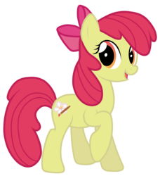 Size: 4552x5000 | Tagged: safe, artist:jennieoo, apple bloom, g4, absurd resolution, adult, show accurate, simple background, transparent background, wrong cutie mark