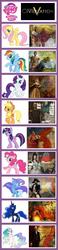 Size: 598x2599 | Tagged: safe, applejack, fluttershy, pinkie pie, princess celestia, princess luna, rainbow dash, rarity, trixie, twilight sparkle, g4, aztec, catherine the great, civilization, civilization v, england, france, germany, greece, india, korea, mlp chart, napoleon, russia, united states