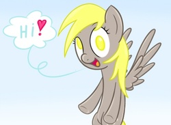 Size: 416x304 | Tagged: safe, artist:w300, derpy hooves, pegasus, pony, g4, duo, female, mare