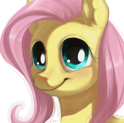 Size: 1280x1264 | Tagged: safe, artist:purmu, fluttershy, g4, portrait