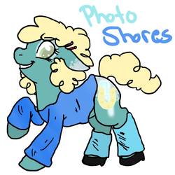 Size: 900x900 | Tagged: dead source, safe, artist:enigmaticfrustration, oc, oc only, oc:flash dance-frenzy, pony, magical lesbian spawn, offspring, parent:photo finish, parent:sapphire shores, parents:photoshores, solo