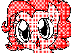 Size: 256x192 | Tagged: safe, artist:purple-burst, pinkie pie, earth pony, pony, g4, female, gif, non-animated gif, solo