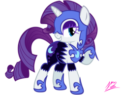 Size: 2900x2242 | Tagged: safe, artist:nightmaremoons, rarity, pony, unicorn, g4, costume, female, high res, hilarious in hindsight, horn, mare, simple background, solo, transparent background, vector