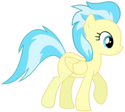 Size: 4047x3602 | Tagged: safe, artist:baumkuchenpony, misty fly, pegasus, pony, g4, female, mare, missing accessory, missing cutie mark, simple background, solo, transparent background, vector