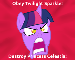 Size: 1280x1024 | Tagged: safe, artist:my-little-brony, edit, twilight sparkle, pony, g4, crossover, female, mare, meme, obey wario destroy mario, super mario bros., wario