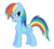 Size: 4000x3600 | Tagged: safe, artist:adamlhumphreys, rainbow dash, pegasus, pony, g4, female, mare, simple background, solo, transparent background, vector