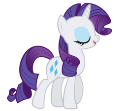 Size: 4000x3600 | Tagged: safe, artist:adamlhumphreys, rarity, pony, unicorn, g4, eyes closed, female, horn, mare, simple background, solo, transparent background, vector