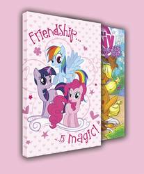 Size: 1241x1500 | Tagged: safe, idw, applejack, pinkie pie, rainbow dash, twilight sparkle, winona, pony, unicorn, g4, official, comic book, idw advertisement, unicorn twilight