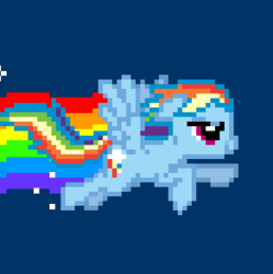 Size: 292x293 | Tagged: safe, artist:gif28, rainbow dash, g4, female, nyan cat, nyan dash