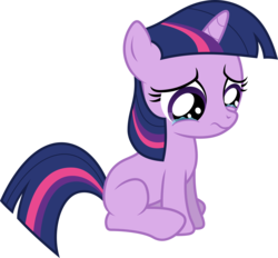 Size: 6977x6466 | Tagged: safe, artist:hawk9mm, twilight sparkle, pony, unicorn, a canterlot wedding, g4, absurd resolution, crying, crylight sparkle, female, filly, filly twilight sparkle, sad, simple background, sitting, solo, transparent background, unicorn twilight, vector, younger