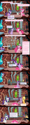 Size: 900x3724 | Tagged: safe, artist:decoherence, applejack, pinkie pie, rarity, twilight sparkle, g4, comic