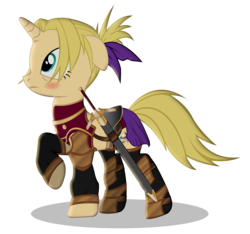 Size: 3000x2810 | Tagged: safe, artist:masterrottweiler, pony, unicorn, diablo (series), diablo iii, floppy ears, high res, ponified, simple background, solo, transparent background