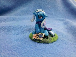 Size: 2592x1936 | Tagged: safe, artist:vulpinedesigns, trixie, g4, irl, photo, sad, sculpture, the sad and depressive trixie