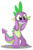 Size: 665x1000 | Tagged: safe, artist:secoh2000, spike, dragon, g4, cute, male, simple background, smiling, solo, spikabetes, transparent background