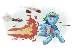 Size: 1024x756 | Tagged: safe, artist:stupjam, rainbow dash, g4, book, crossover, parody, rainbow scout, scout (tf2), team fortress 2