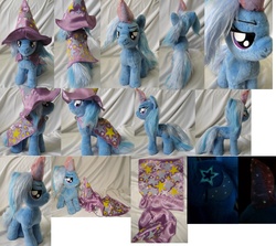 Size: 5000x4459 | Tagged: safe, artist:rens-twin, trixie, pony, g4, absurd resolution, glow in the dark, irl, photo, plushie, solo
