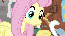 Size: 1280x720 | Tagged: safe, screencap, angel bunny, fluttershy, g4, putting your hoof down, angel is a bunny bastard, animated, bitch slap, flutterbuse, slap, slapping