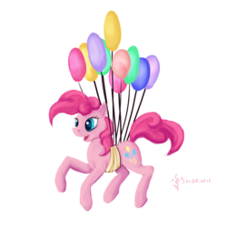 Size: 1700x1700 | Tagged: safe, artist:dalagar, pinkie pie, earth pony, pony, g4, female, mare, simple background, solo, transparent background