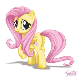 Size: 956x956 | Tagged: safe, artist:mysticalpha, fluttershy, g4, butt, flutterbutt, plot