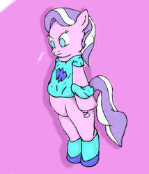 Size: 657x767 | Tagged: safe, artist:skunkstripe, diamond tiara, g4, clothes