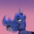 Size: 1000x1000 | Tagged: safe, artist:lueza-35, princess luna, pony, g4, coffee, female, solo