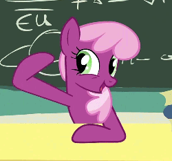 Size: 503x469 | Tagged: safe, screencap, cheerilee, earth pony, pony, g4, ponyville confidential, animated, chalkboard, cropped, female, loop, ponyville schoolhouse, solo