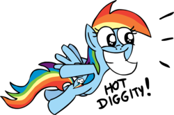 Size: 969x645 | Tagged: artist needed, safe, rainbow dash, pony, g4, female, simple background, solo, transparent background